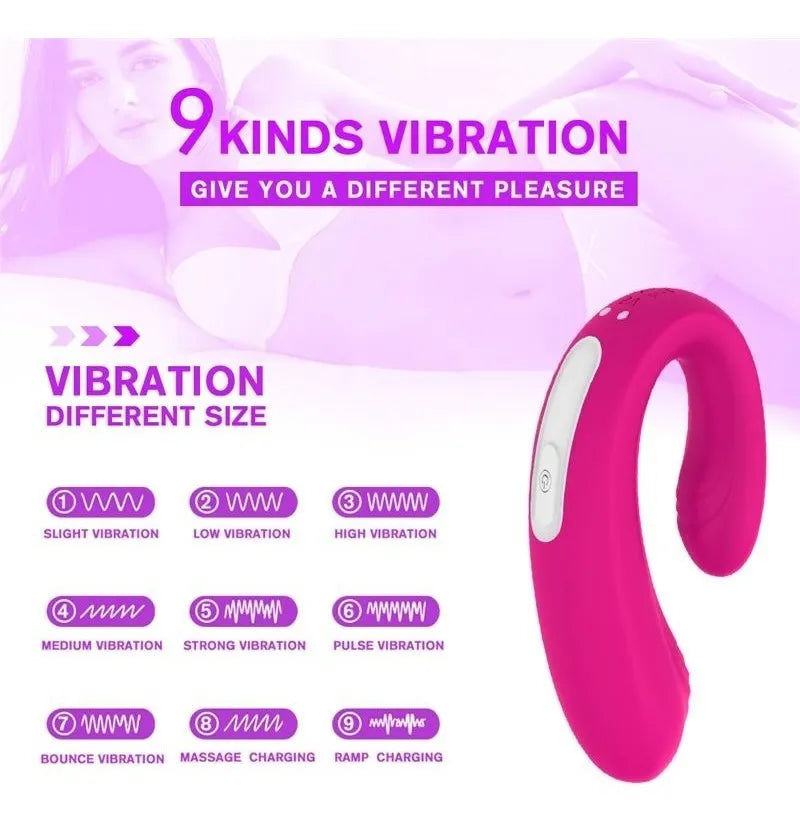 Vibrador Multifuncional Recargable Enjoy S-hande