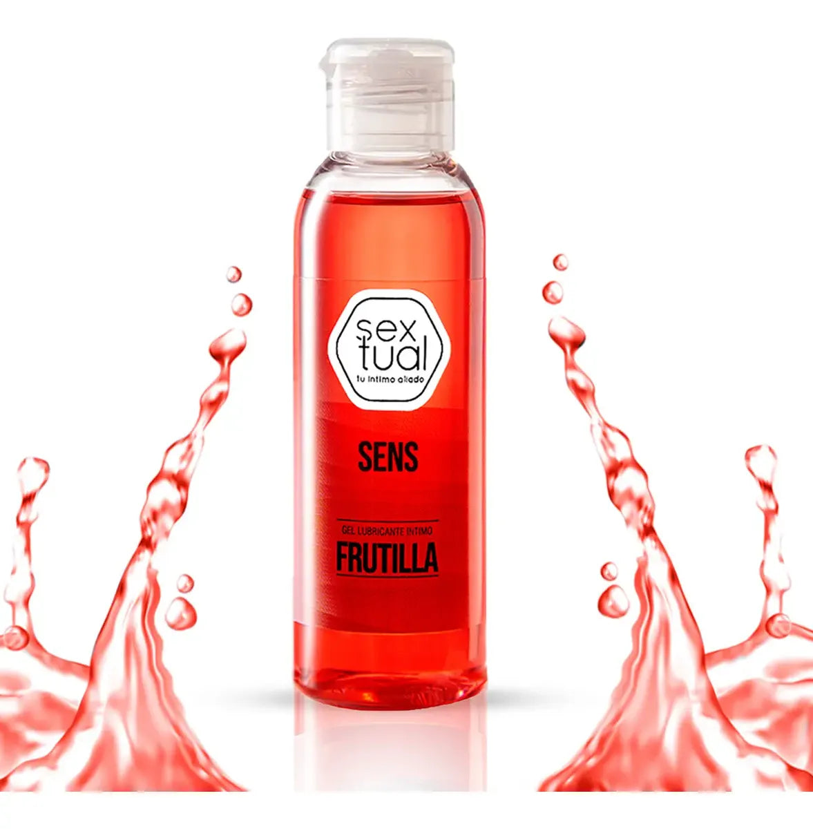 Gel lubricante saborizado Strawberry - 80 ml - Sextual - Buttman Sexshop en Tucuman