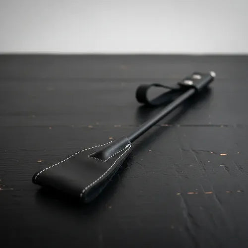Palmeta Bdsm Fusta De Cuero