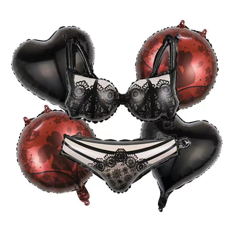 Set de globos de despedida de soltera - Diseño de lenceria