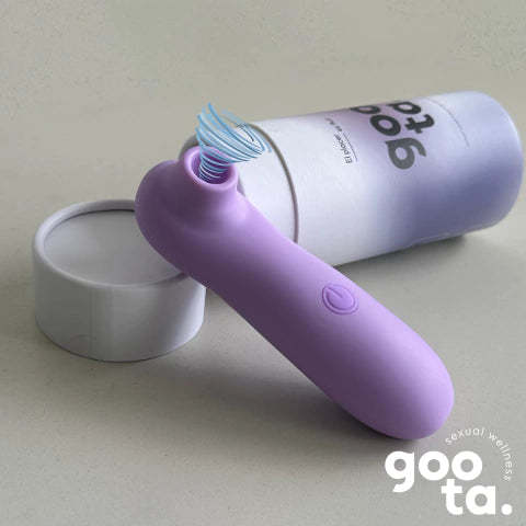 Succionador Consolador Estimulador De Clitoris - Recargable - Goota