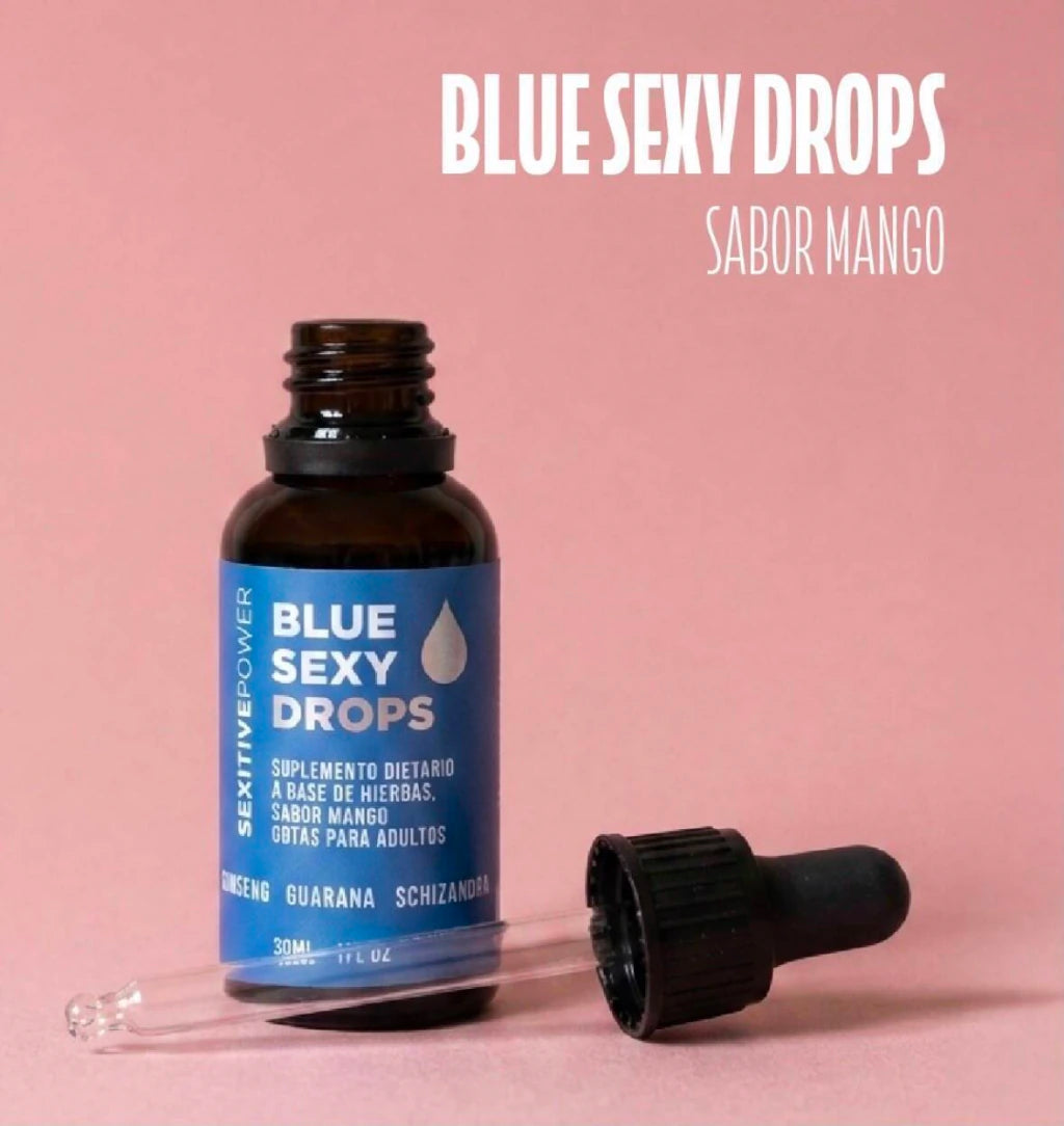 Estimulante Sexual Masculino Blue Sexy Drops Mango - 30ml