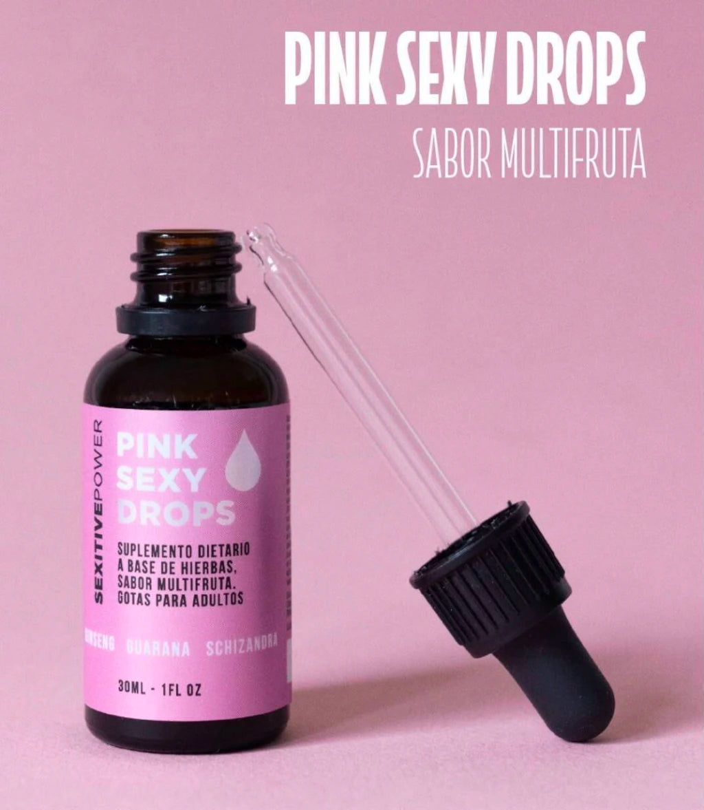Estimulante Sexual Femenino Pink Sexy Drops Multifrutas - 30ml