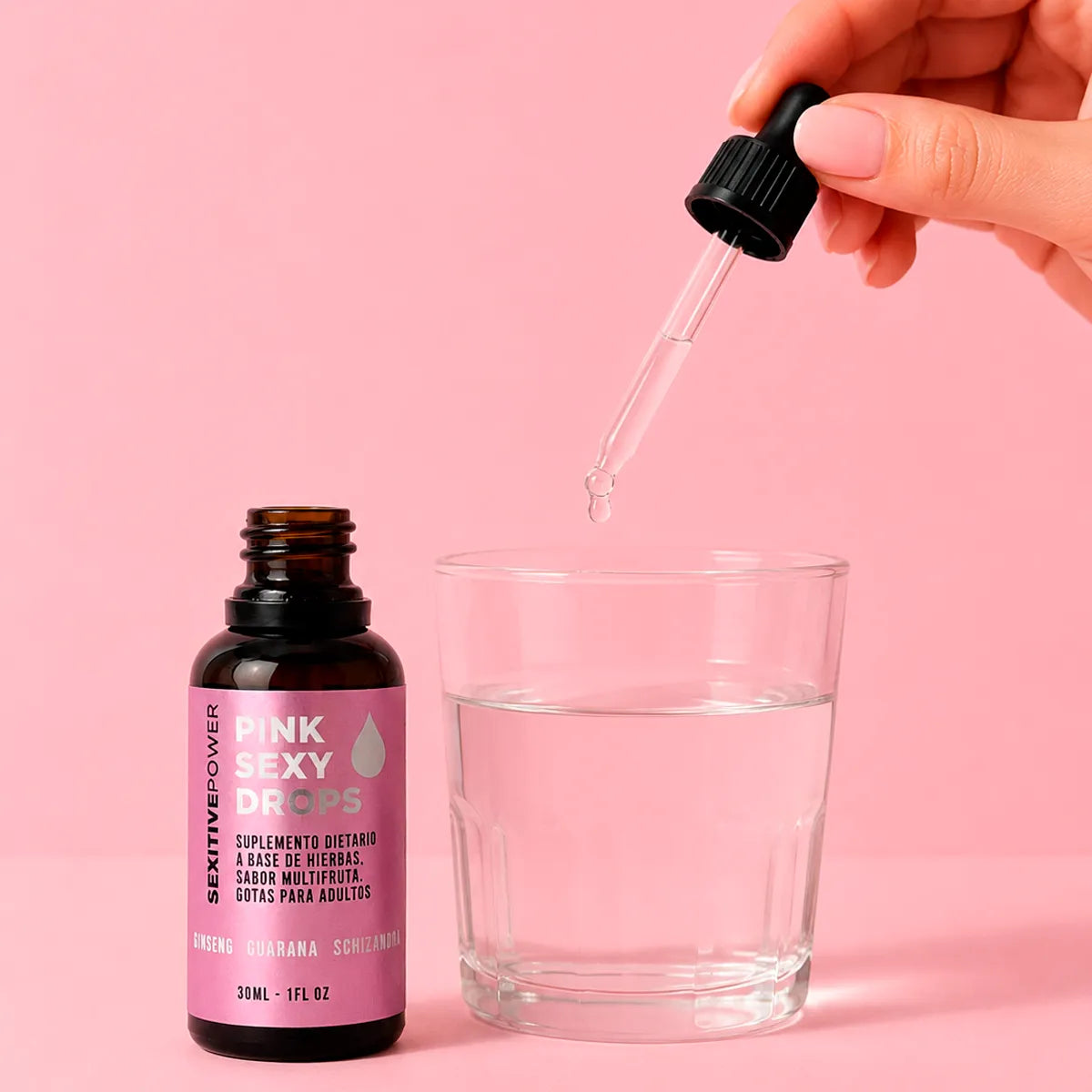 Estimulante Sexual Femenino Pink Sexy Drops Multifrutas - 30ml