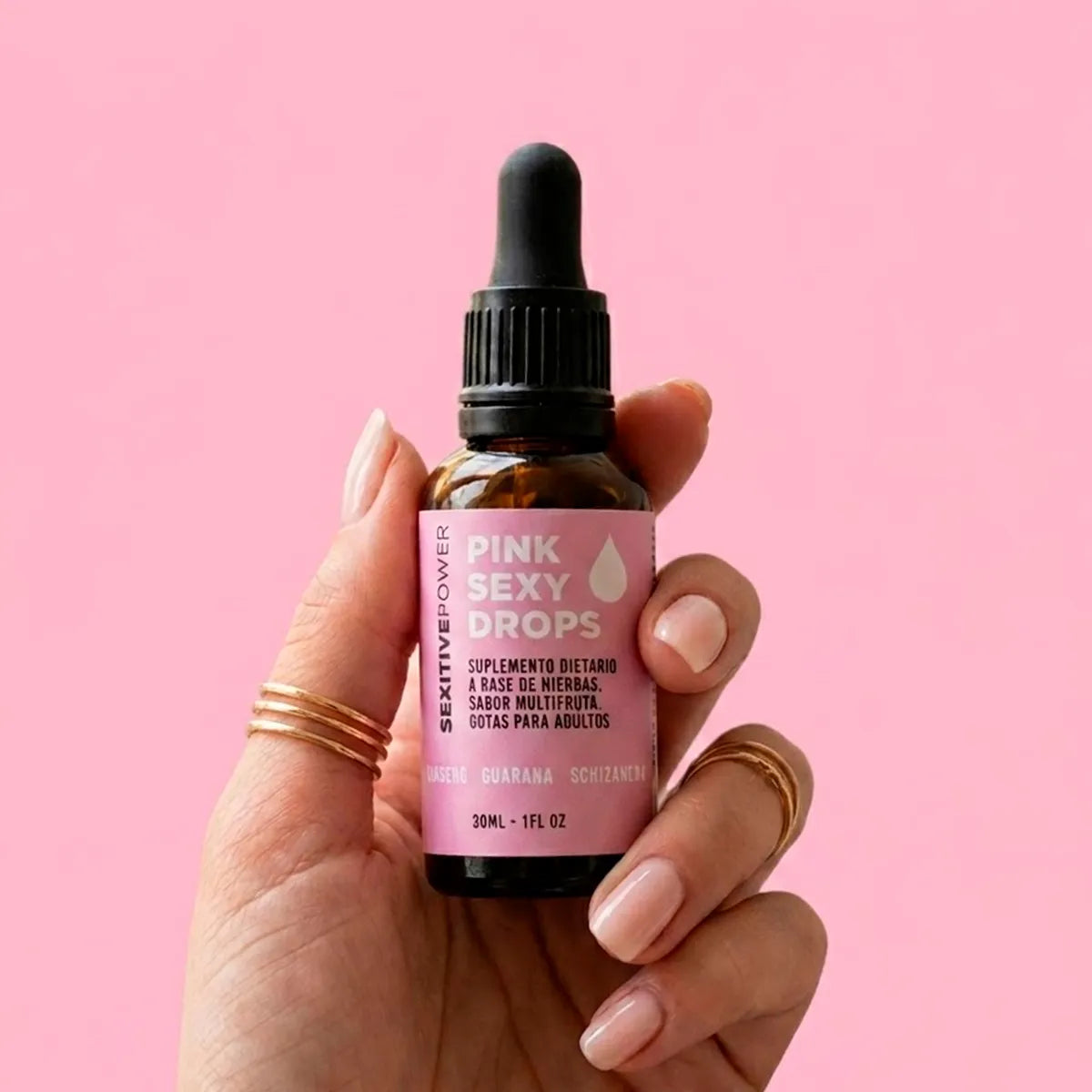 Estimulante Sexual Femenino Pink Sexy Drops Multifrutas - 30ml