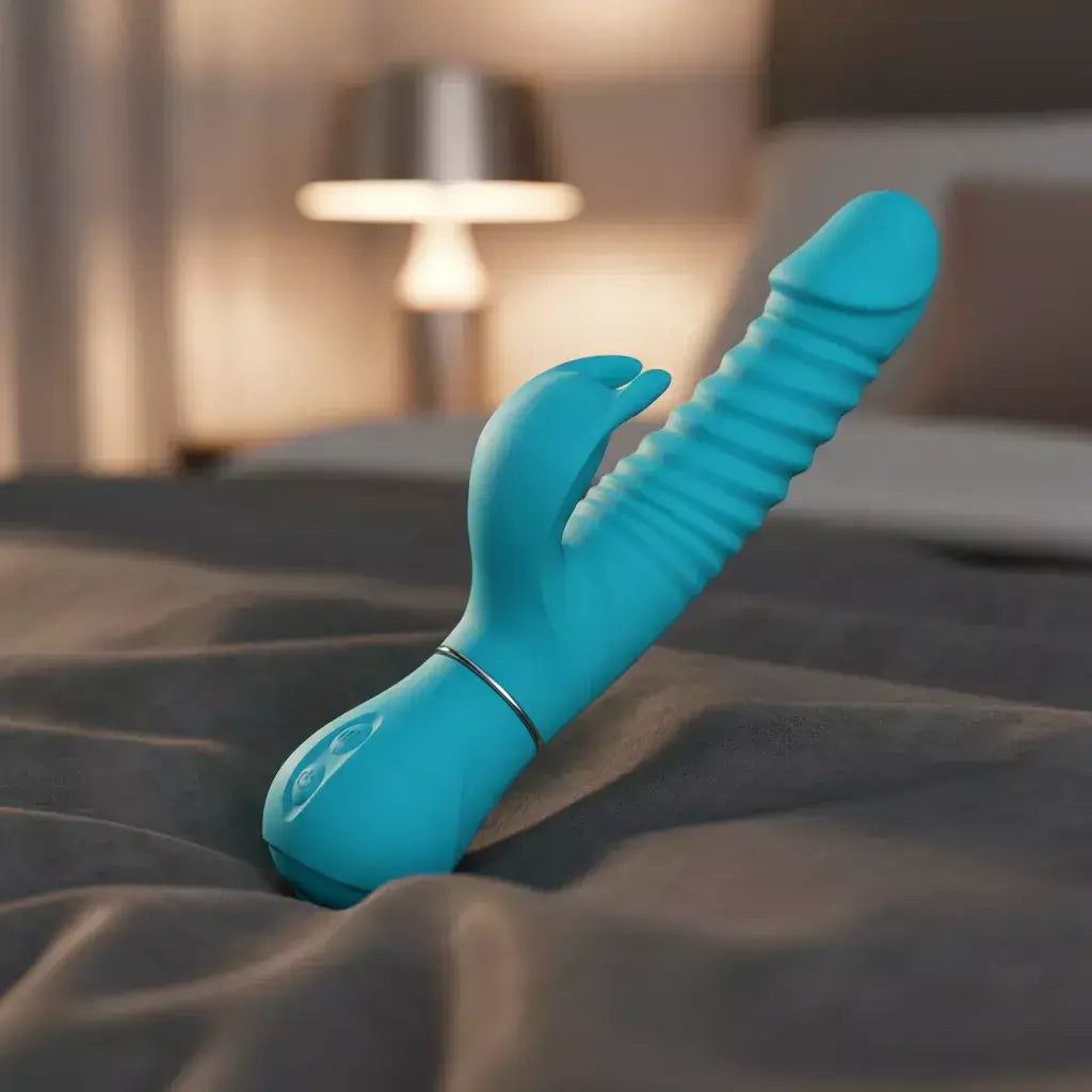 Vibrador Rabbit Con Empuje - Grace