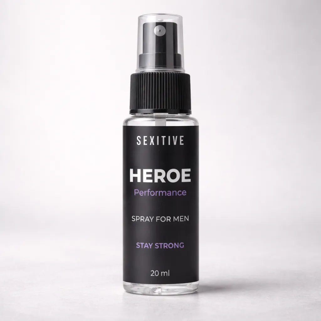 Spray Lubricante Masculino Potenciador - Heroe