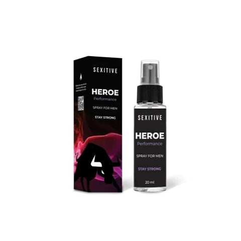Spray Lubricante Masculino Potenciador - Heroe