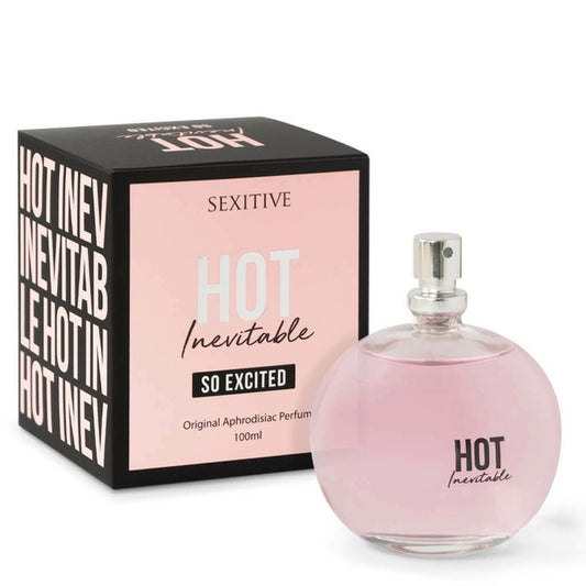 Perfume Hot Inevitable So Excited con feromonas - Buttman Sexshop en Tucuman