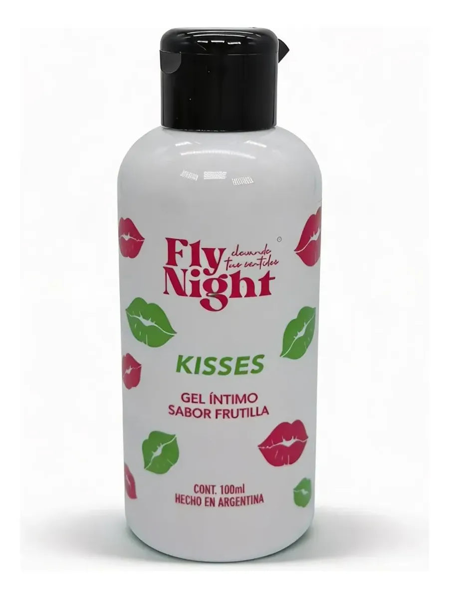 Gel Íntimo Frutilla 100ml Base Agua Para Sexo Oral - Fly Night