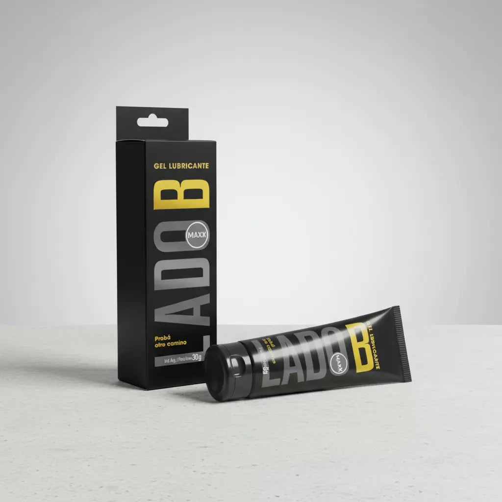 Gel Lubricante Intimo Anal Maxx - Lado B Aloe Y Jojoba 30gr