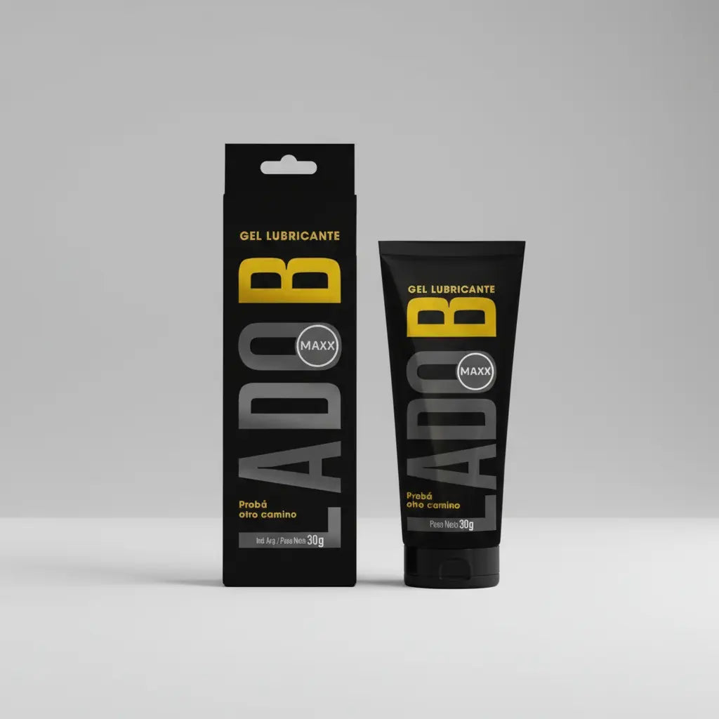 Gel Lubricante Intimo Anal Maxx - Lado B Aloe Y Jojoba 30gr