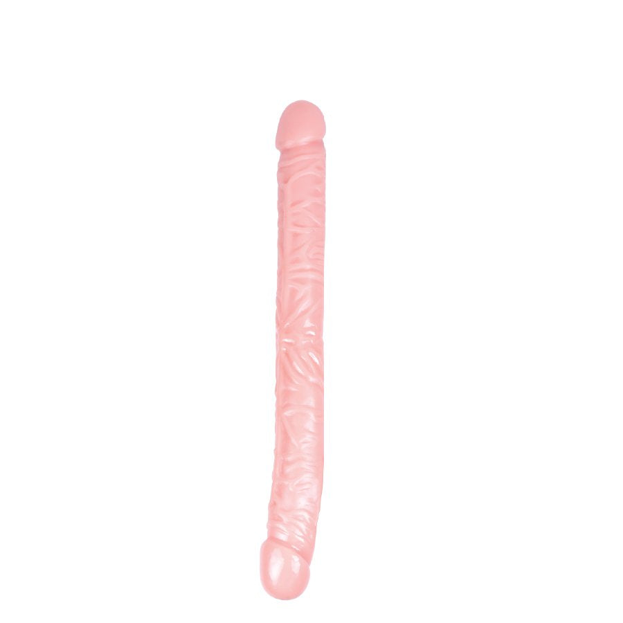 Consolador lesbian doble penetración color piel - 30 cm x 4 cm - - Buttman Sexshop en Tucuman