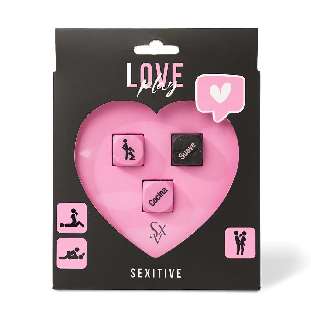 Juego de dados x 3 - Love Play