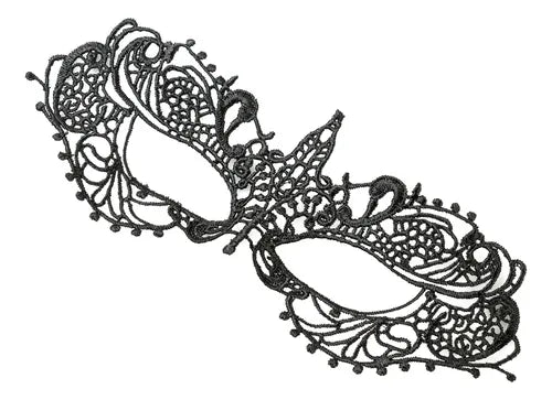 Antifaz calado tipo encaje - Mariposa