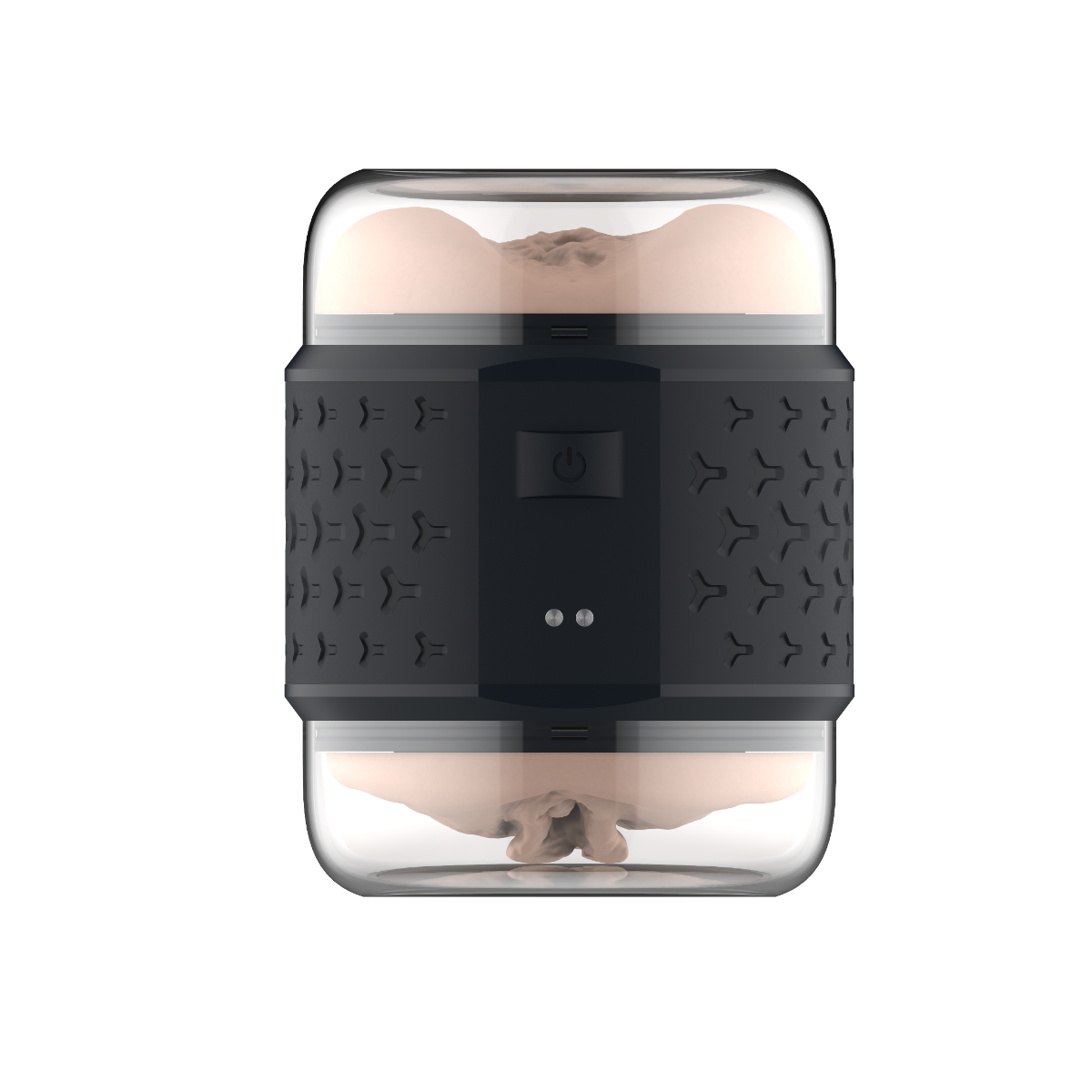 Masturbador Vagina/Ano Vibrating Recargable - Passion Play