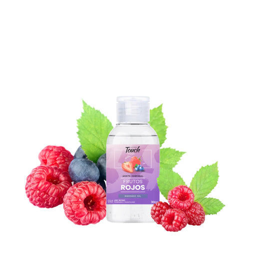 Aceite para Masajes Saborizado Frutos Rojos 30ml - Buttman Sexshop en Tucuman