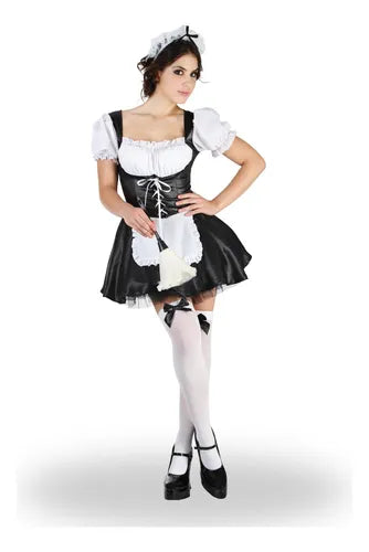 Disfraz Mucama Sexy Adulto - Talle M