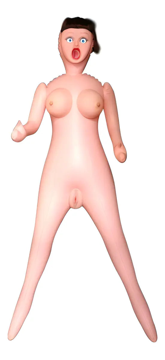 Muñeca Inflable Sexual Realista C/vibrador Vagina Ano Luxury
