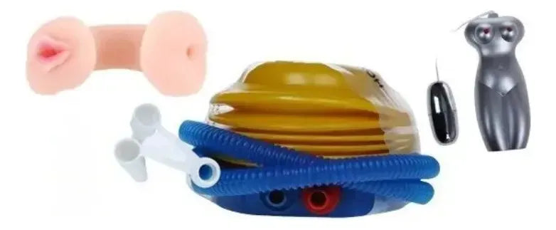 Muñeca Inflable Sexual Realista C/vibrador Vagina Ano Luxury