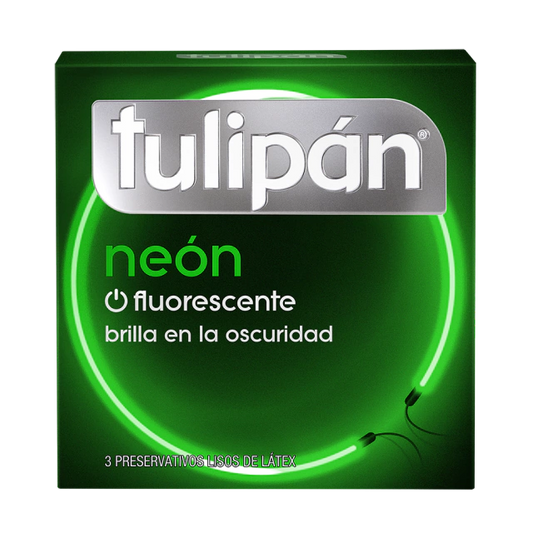 Preservativo Neon Tulipan - Buttman Sexshop en Tucuman