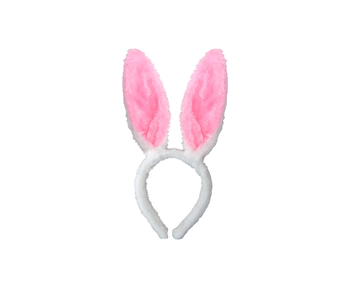 Vincha orejas de coneja - De peluche con luz