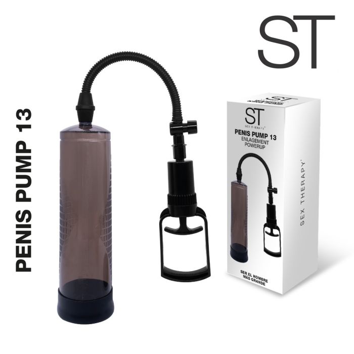 Bomba con manija - Penis Pump 13 - Negra