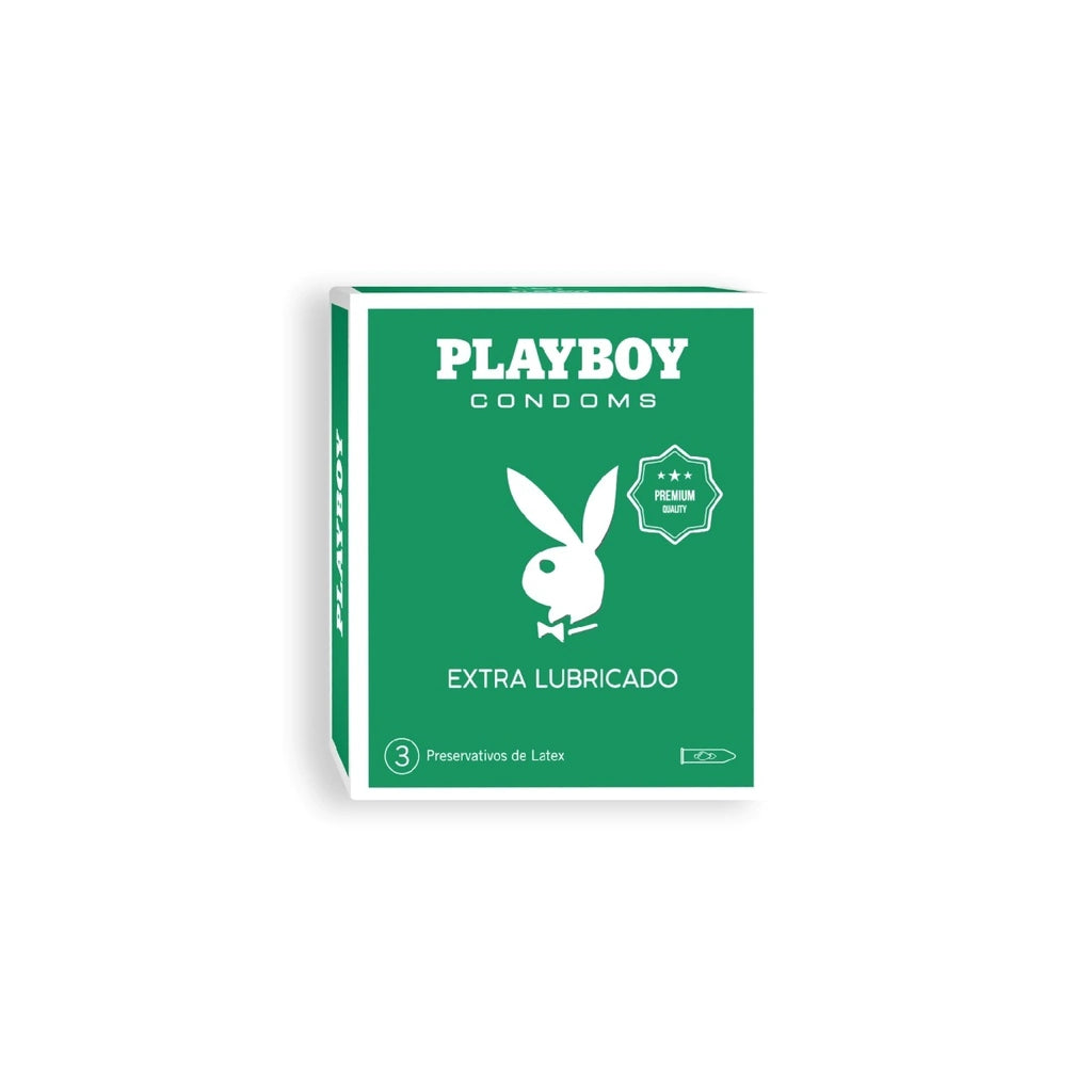 Preservativo Extra Lubricado Playboy - Buttman Sexshop en Tucuman