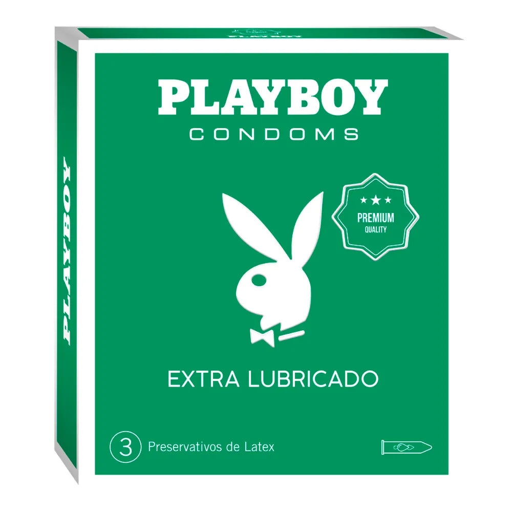 Preservativo Extra Lubricado Playboy - Buttman Sexshop en Tucuman