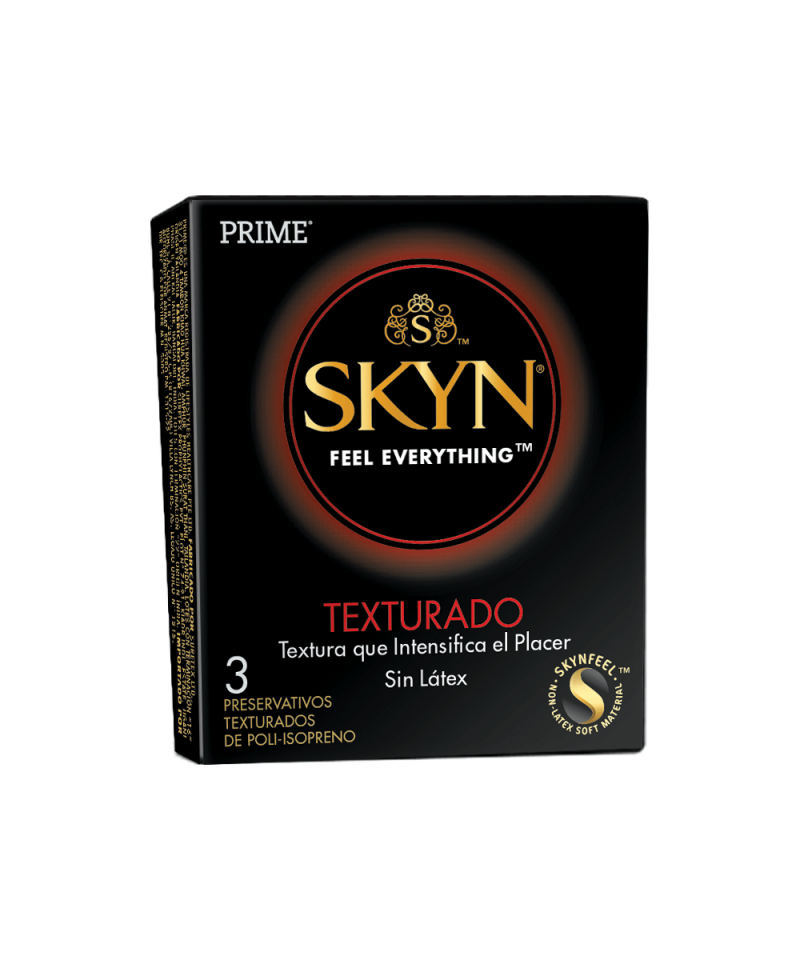 Preservativos Prime De Látex Skyn Texturado