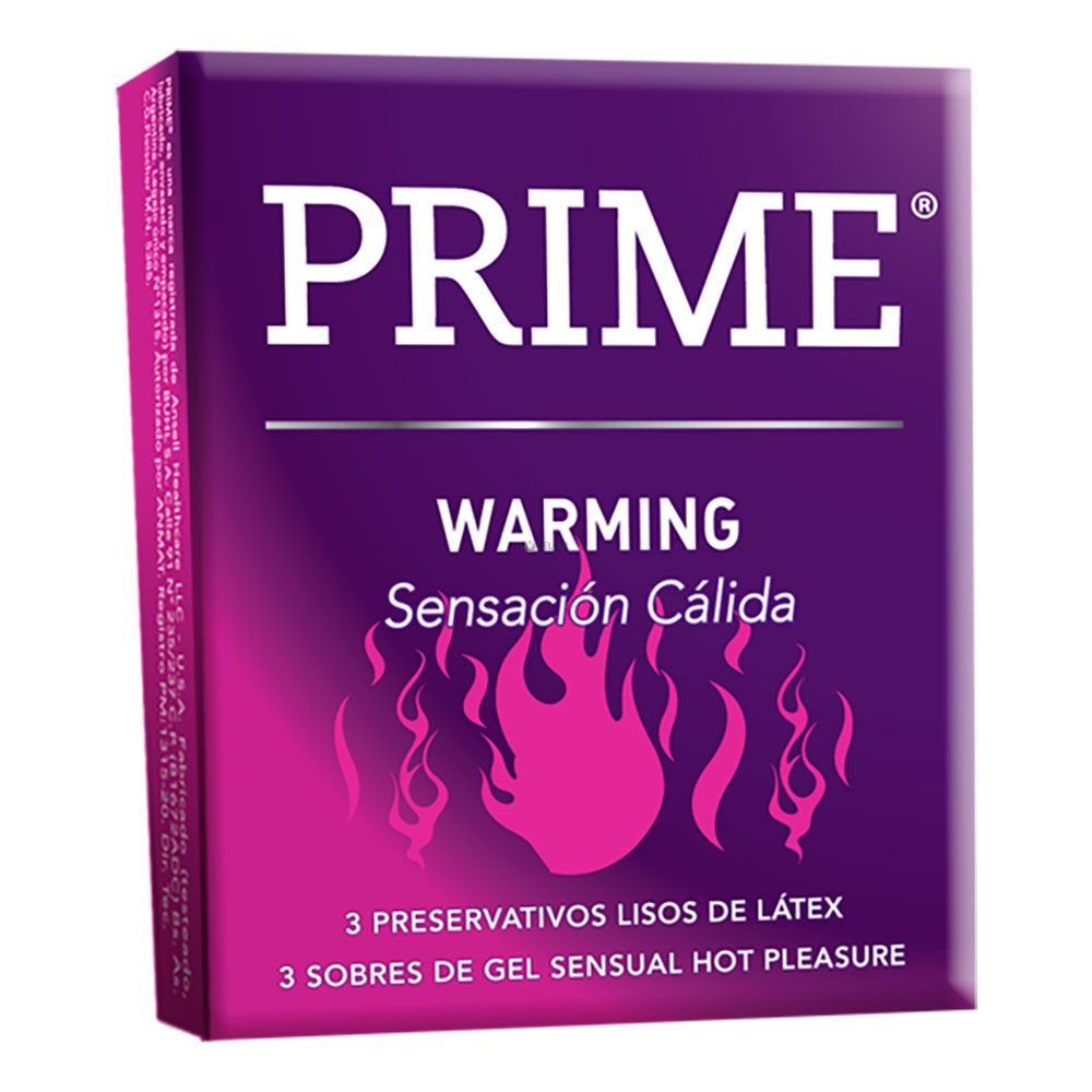Preservativo Prime -  Warming