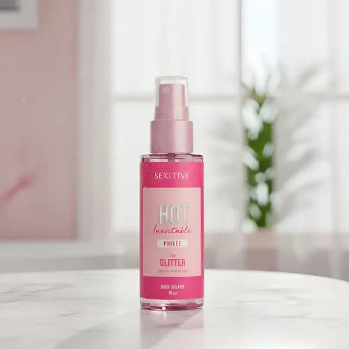 Body Splash Hot Inevitable Privée con glitter - 60ml