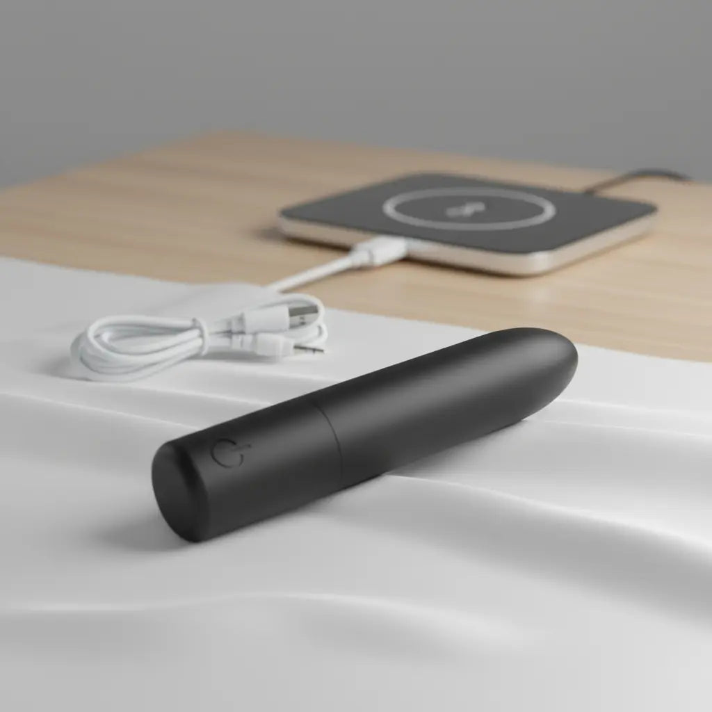 Bala Vibradora Silicona Suave Potente USB - Happy Dream