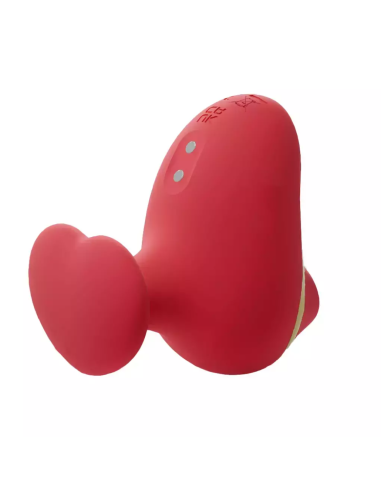 Succionador De Clitoris Forma De Corazon Rojo