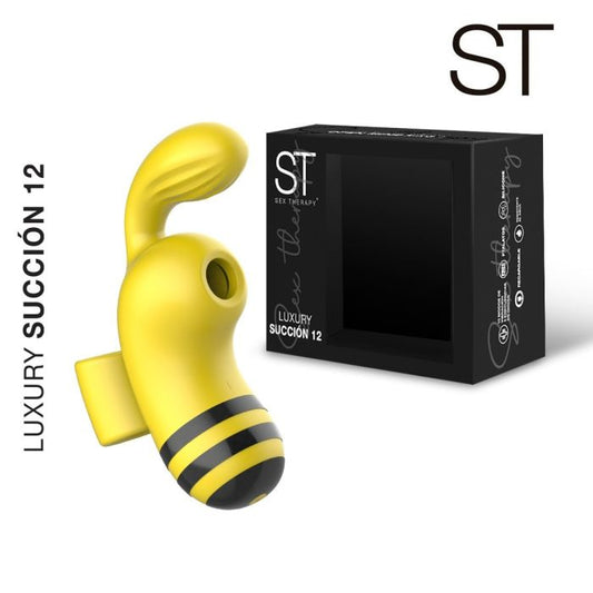 Estimulador de Clítoris con succión- LUXURY SUCCION 12- St Toys - Buttman Sexshop en Tucuman