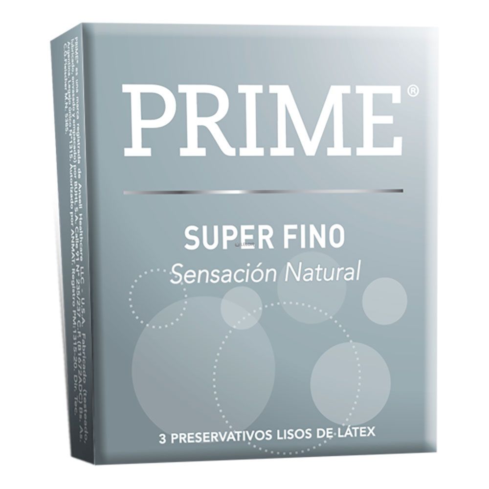 Preservativo Prime Super Fino - Buttman Sexshop en Tucuman