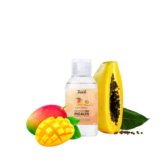 Aceite para Masajes Saborizado Frutos Tropicales 30ml - Buttman Sexshop en Tucuman