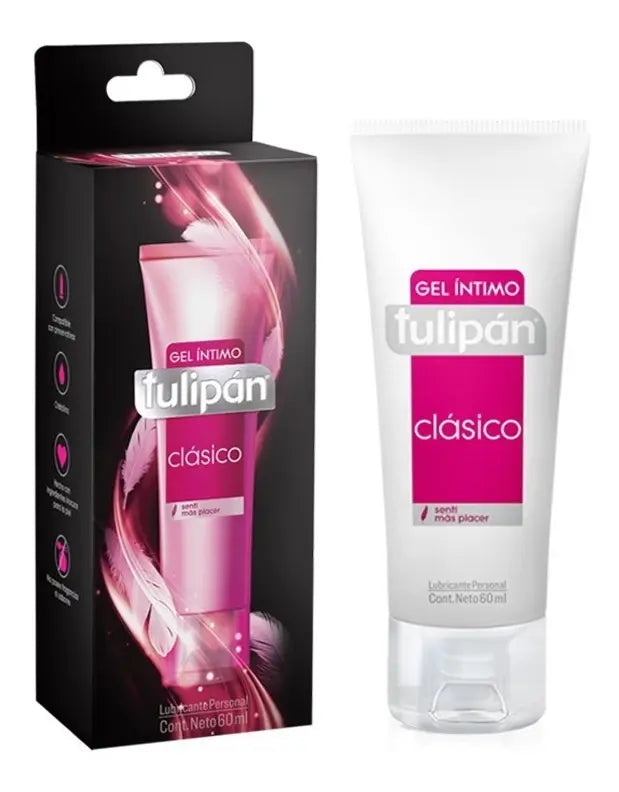 Gel Intimo Lubricante Clásico Sin Fragancia 60ml - Tulipán