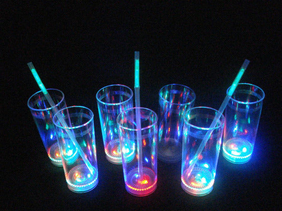 Vaso acrilico - con luces