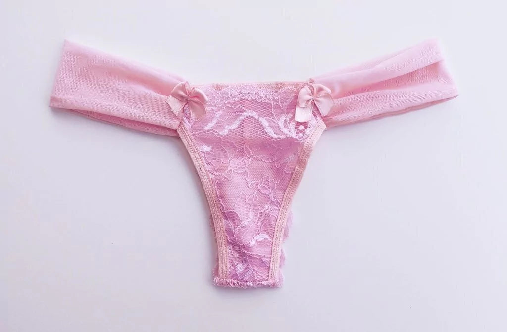 Colaless de puntilla con cintura de tul