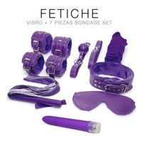 Kit Sado - Vibro + 7 piezas Violeta - ST Toys