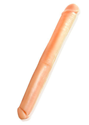 Consolador lesbian doble penetracion piel 40 x 4 cm - Buttman Sexshop en Tucuman