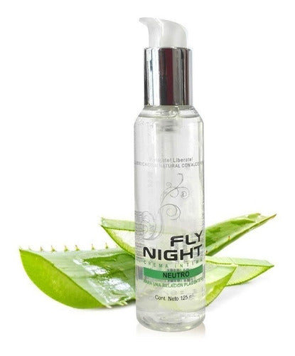Lubricante neutro con aloe vera - Fly Night - 125 ml - Buttman Sexshop en Tucuman