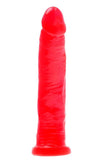 Consolador geminis jelly compatible con arnes - 20 x 3.5 cm