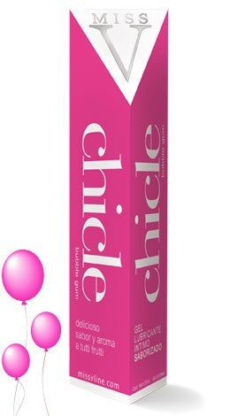 Lubricante saborizado chicle - Miss V - 50 ml