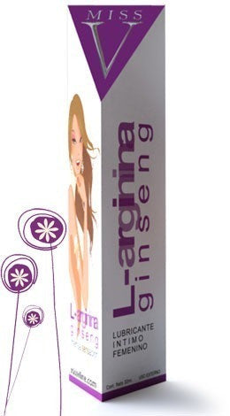Lubricante estimulante femenino con l-arginina - Mis V - 50 ml