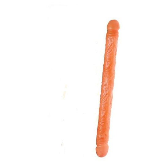 Consolador lesbian doble penetración color piel - 30 cm x 4 cm - - Buttman Sexshop en Tucuman