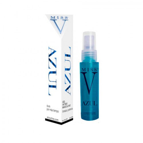 Lubricante vigorizante azul - Miss V - 50 ml