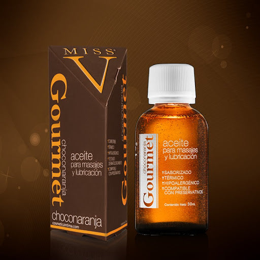 Aceite de chocolate y naranja - Miss V - 30ml - Buttman Sexshop en Tucuman