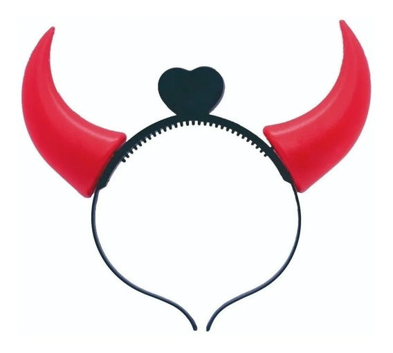 Vincha diablito con luz